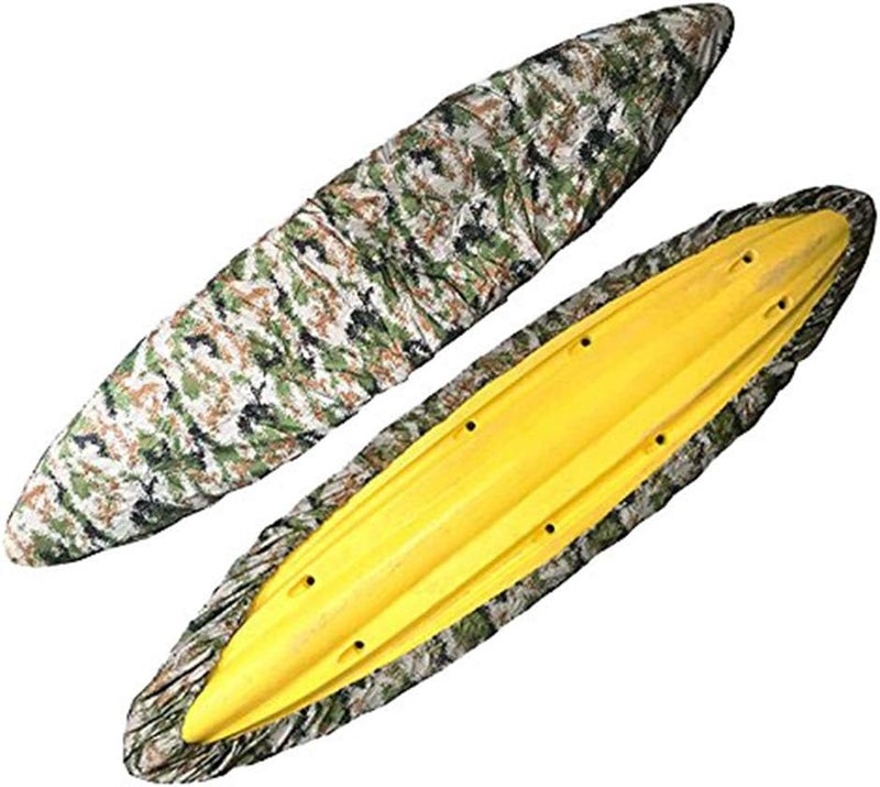woobles Kayak Cover Canoe Storage UV Protection Camouflage Boat Cover - Image 1